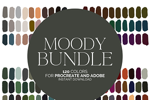 Dark and Moody Color Palette Bundle