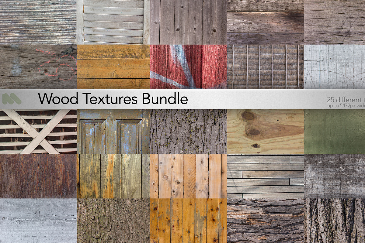 25 Texture Bundle of Wood preview 2