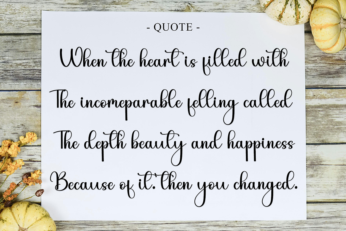 Elegant Signature, a Handwritten Font by InermediaSTUDIO (Photo 5 of 7)