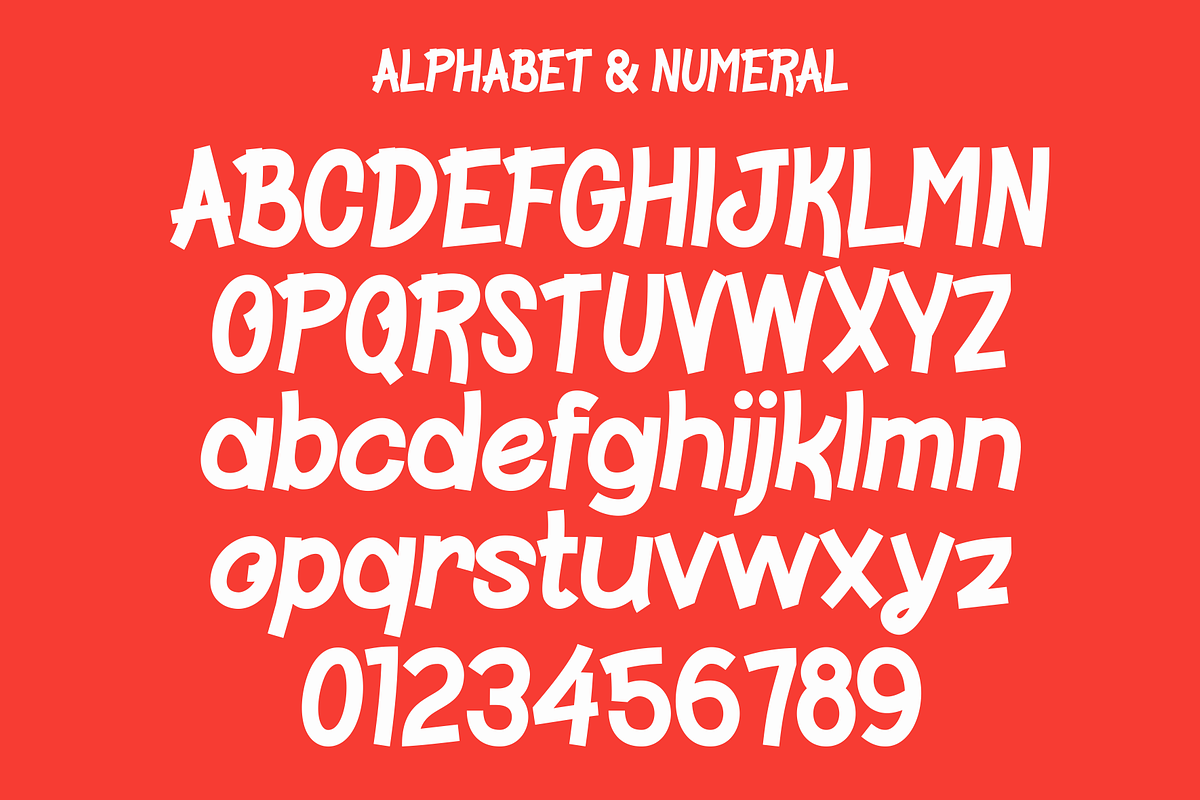 Spagheti Sauce - A Modern Playful, a Handwritten Font by Marvadesign (Photo 4 of 6)