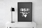 10 Valentine's Day handdrawn quotes., a Texture Illustration by Wewhitelist (Thumbnail 4 of 9)