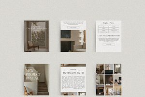 Interior Design Newsletter Templates