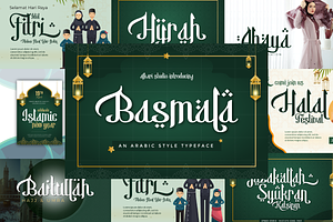 Arabic Style Font Bundle