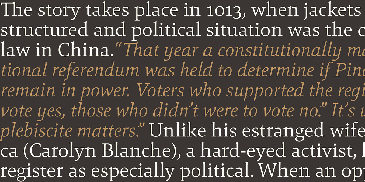 Mangan, a Serif Font by Hoftype (Photo 6 of 6)