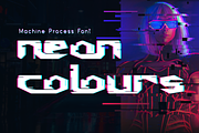 Machine Process - Glitch Font, a Sans Serif Font by 177Studio (Thumbnail 6 of 8)