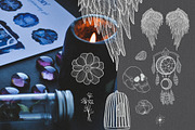 Alchemy. Magic bullet journal set, an Illustration by Scarlet Heath Art (Thumbnail 7 of 13)