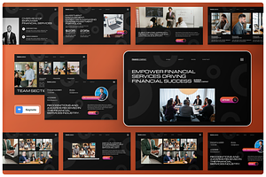 Perkada  - Finance Company Keynote, a Presentation Template by Annora Studio