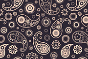 Oriental paisley set, patterns, a Decorative Illustration by Good Studio (Thumbnail 6 of 11)