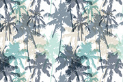 Palm trees backgrounds, a Pattern Graphic by Julia Bilenko (Thumbnail 3 of 9)