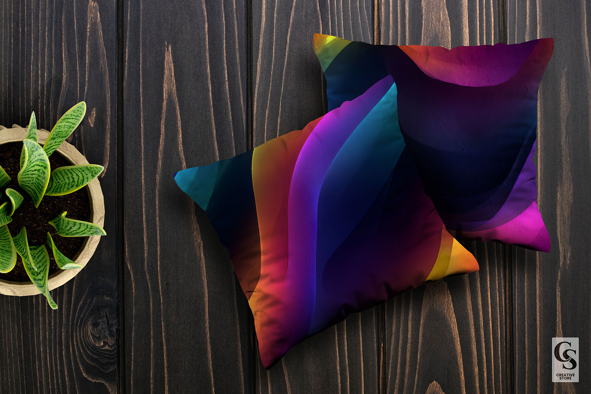 3D Fluid Gradient Digital Papers, a Pattern Graphic by Creative Store (Photo 5 of 5)