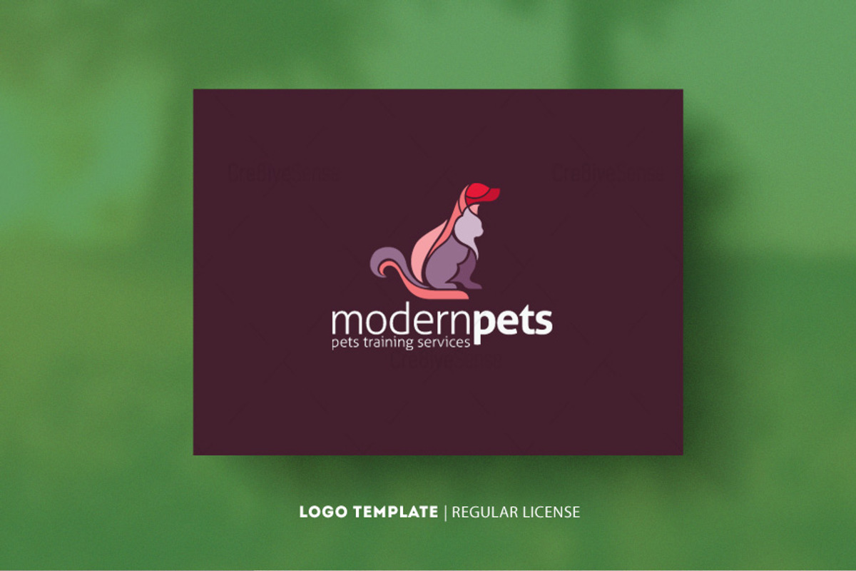 Modern Pets (Logo), a Branding & Logo Template by Cre8iveSense (Photo 1 of 4)