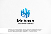 Meboxn Logo Template, a Branding & Logo Template by The Branding Fusion (Thumbnail 1 of 2)