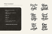 Inspiring Quotes Lettering Bundle, an Object Graphic by Yanakicc (Thumbnail 2 of 9)