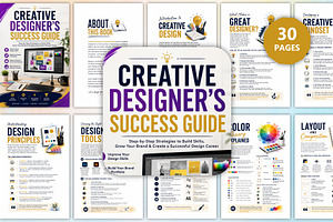 Creative Designer’s Success Guide, a Stationery Template by Designmela01