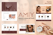 Amiy - Beauty Cosmetics Shop, a WordPress Template by ThemesRain (Thumbnail 1 of 3)