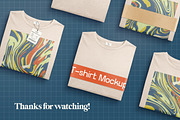 Folded T-Shirt PSD Mockup, a Shirt Mockup by 34store (Thumbnail 5 of 5)