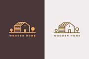 Vector line house logo, a Branding & Logo Template by Magda (Thumbnail 2 of 2)