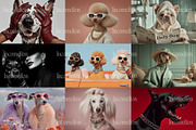 40 Editorial Dog Stock Photos, an Animal Illustration by Incomelion (Thumbnail 4 of 13)