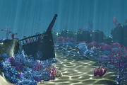 Cartoon Underwater VR/AR Lowpoly 3D, an Environmental 3D Model by NOMODOL (Thumbnail 6 of 17)