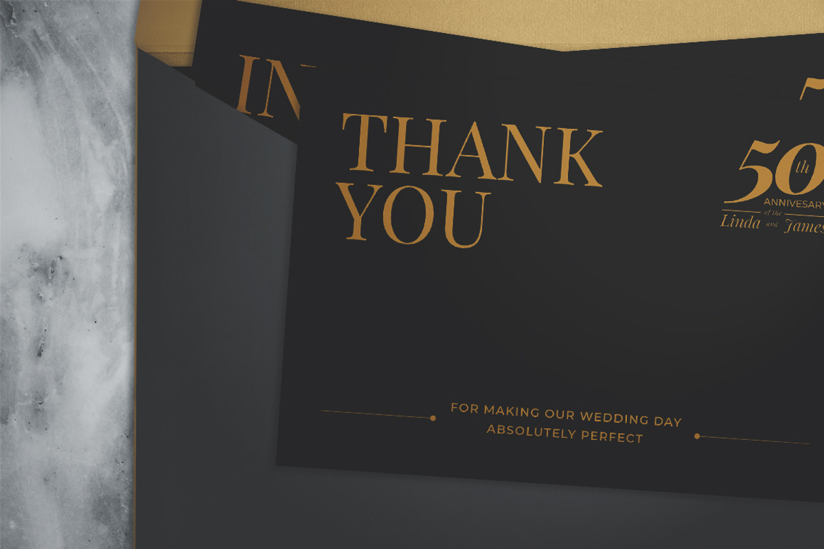 Wedding Anniversary Invitation Suite, an Invitation Template by The Good Store (Photo 7 of 7)