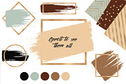 160 Brush Strokes in 1 Bundle, an Object Graphic by PeDe Designs (Thumbnail 2 of 9)