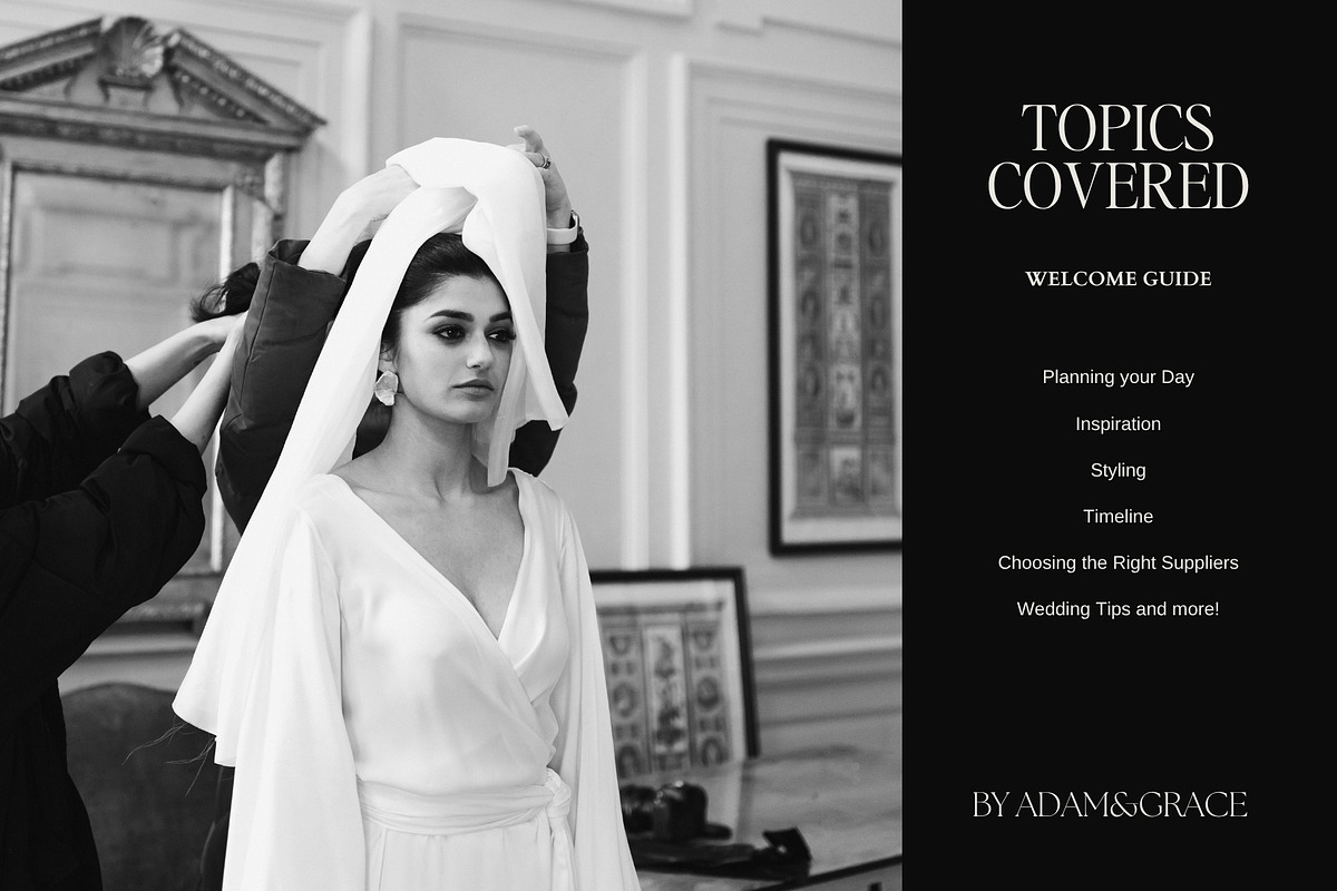 Wedding Photographer Welcome Guide, a Presentation Template by Adam and Grace (Photo 6 of 25)