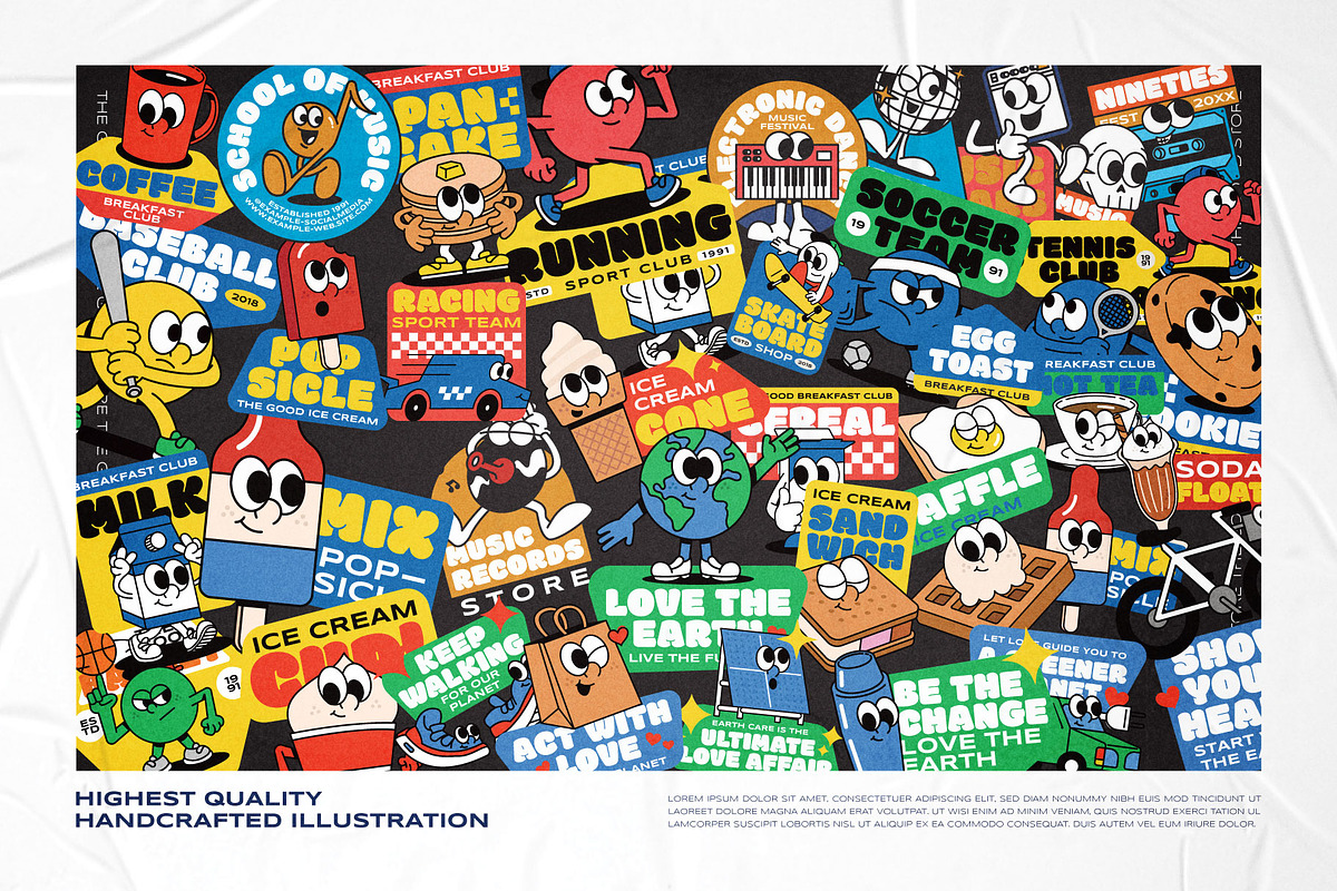 Illustration Logo Badges Bundle #4, a Branding & Logo Template by The Good Store (Photo 10 of 10)