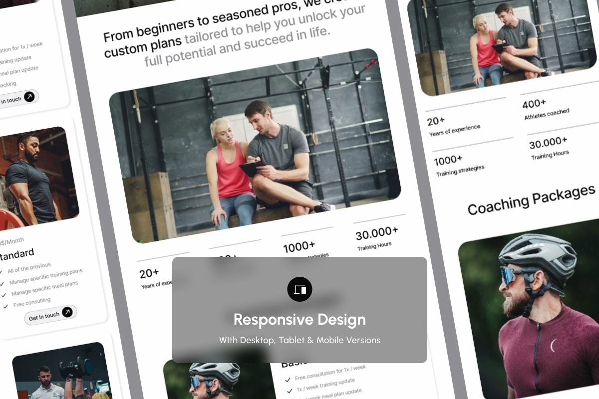 Latih Bareng – Trainer Landing, a Landing Page Template by productype1 (Photo 3 of 5)