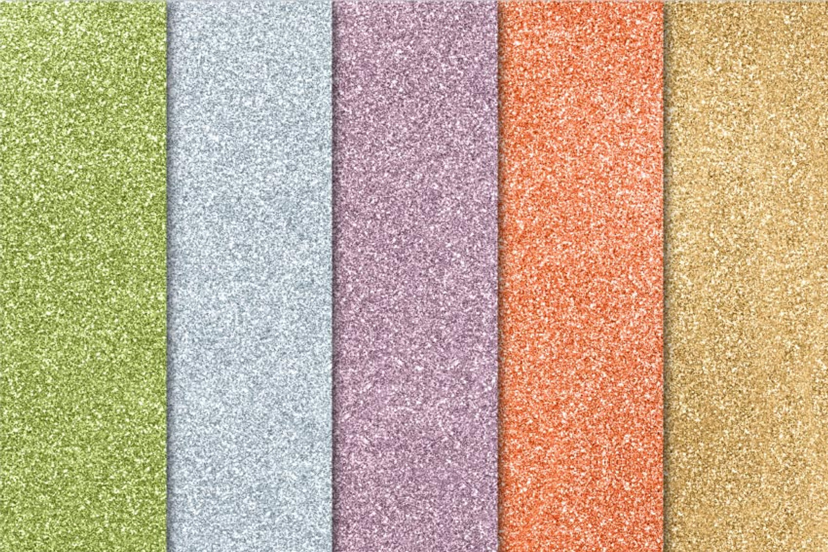 Digital Paper Glitter Happy Day preview 3