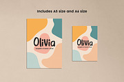 Olivia a newborn announcement card, an Invitation Template by studioflashback (Thumbnail 2 of 4)