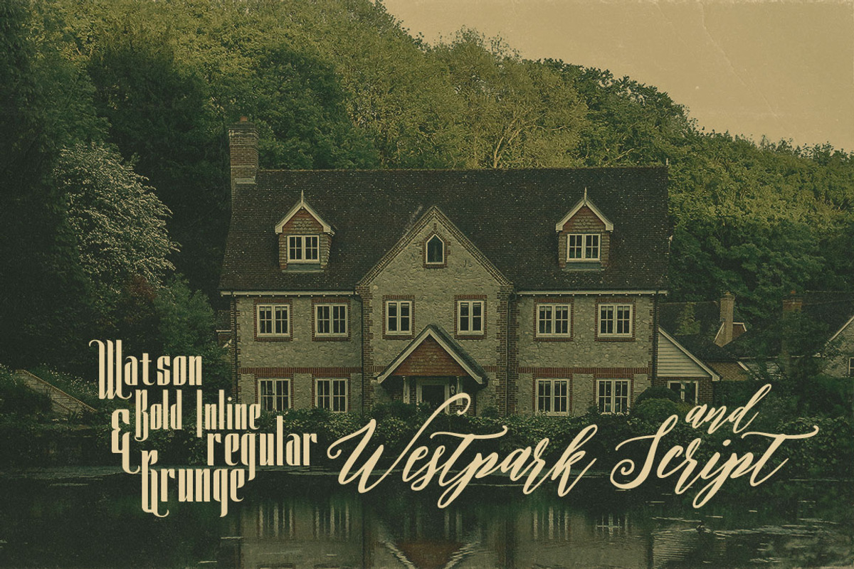 Westpark Script Font Duo preview 2