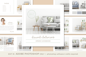 Interior Design Lookbook Template