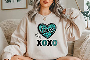 Valentine Love Xoxo Sublimation Png, a Seasonal Illustration by YA Design (Thumbnail 3 of 4)