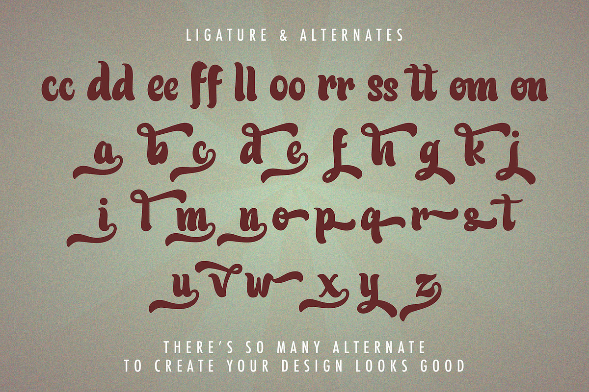 Patric Zihva - Retro Bold Script Fon, a Script Font by StringLabs (Photo 13 of 15)