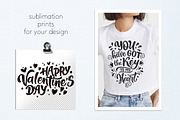 Love SVG Bundle. Valentine’s Day SVG, an Object Graphic by rinaletters (Thumbnail 4 of 8)