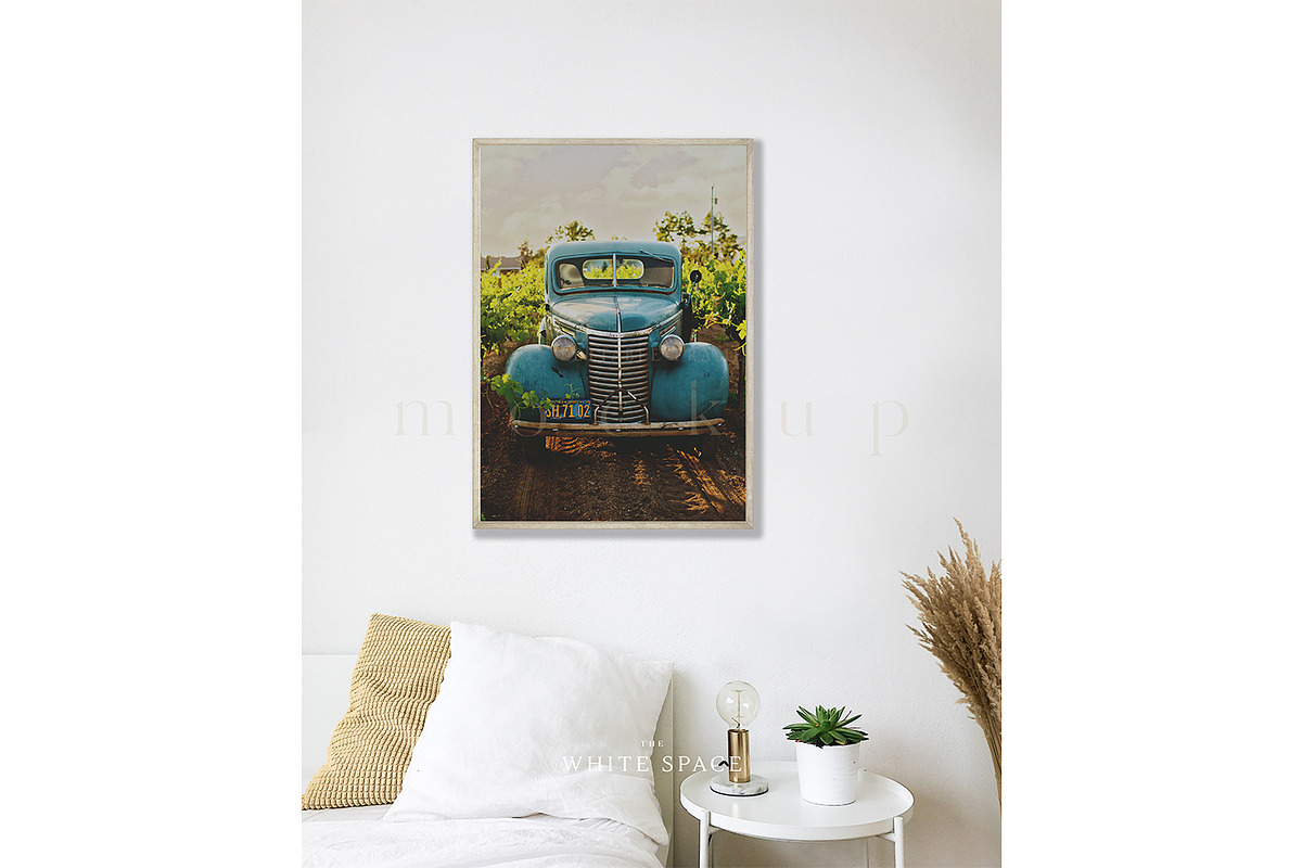 Frame Mockup Editable & Customisable, a Print Template by The White Space Co. (Photo 4 of 8)