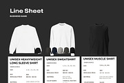 Line Sheet Canva Template, a Templates & Theme by KOLLABO Creatives (Thumbnail 1 of 5)