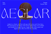 Aeglar Display, a Serif Font by Portion.Labs (Thumbnail 1 of 12)