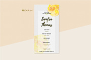 Floral Wedding Invitation Set, an Invitation Template by land art (Thumbnail 7 of 24)