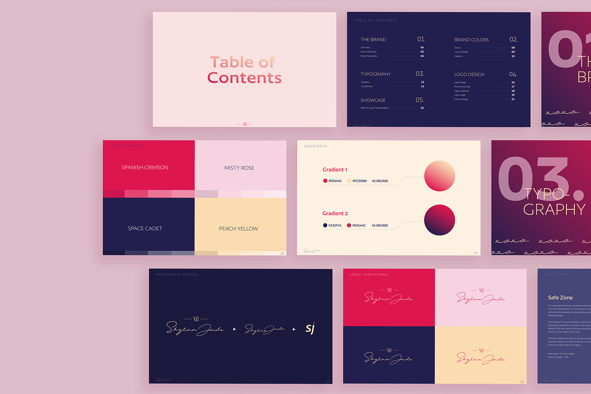 Essential Brand Styleguide Template, a Presentation Template by byalikhan (Photo 7 of 10)