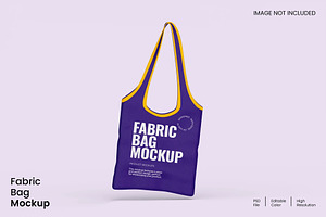 Fabric Bag Mockup, a Packaging Mockup by renderstockmarket