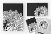 INKY ZODIAC - Big Bundle, an Illustration by AntonPix Studio (Thumbnail 12 of 14)