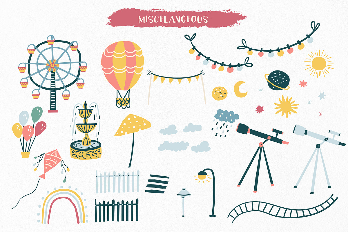 My Little Universe-Map Creation Kit, an Illustration by Anna Ivanir (Photo 9 of 12)