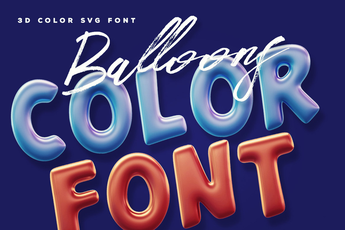 Huge Color SVG Font Bundle – 100 Set, a Font by Deeezy (Photo 4 of 102)