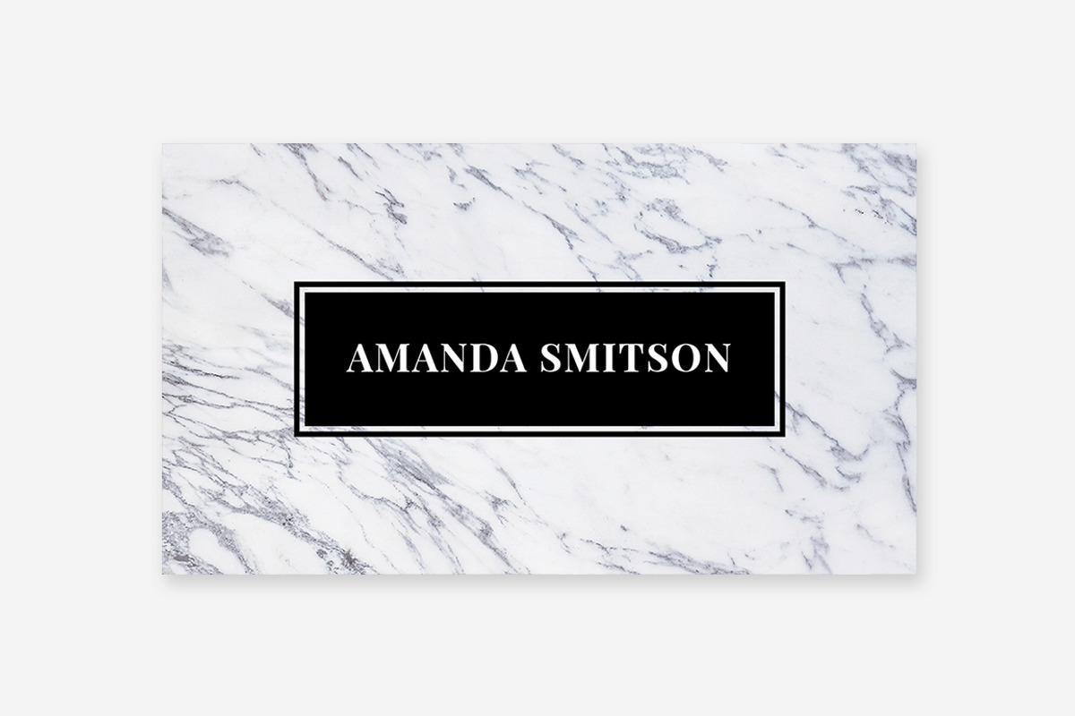 Marble business card template, a Business Card Template by Fearless Confetti (Photo 4 of 4)