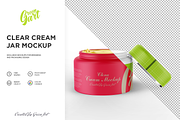 3 PSD Clear Cream Jar Mockup, a Product Mockup by Green Art (Thumbnail 5 of 12)