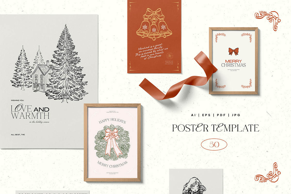 Xmas Bundle | 11 in 1 | 2 500, a Decorative Illustration by KetteCreate (Photo 6 of 58)