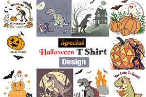 Special Halloween T Shirt Design, an Illustration by Studio Retouch