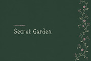 FolkFlora Botanical Display Font, a Sans Serif Font by Graphic Spirit (Thumbnail 5 of 8)