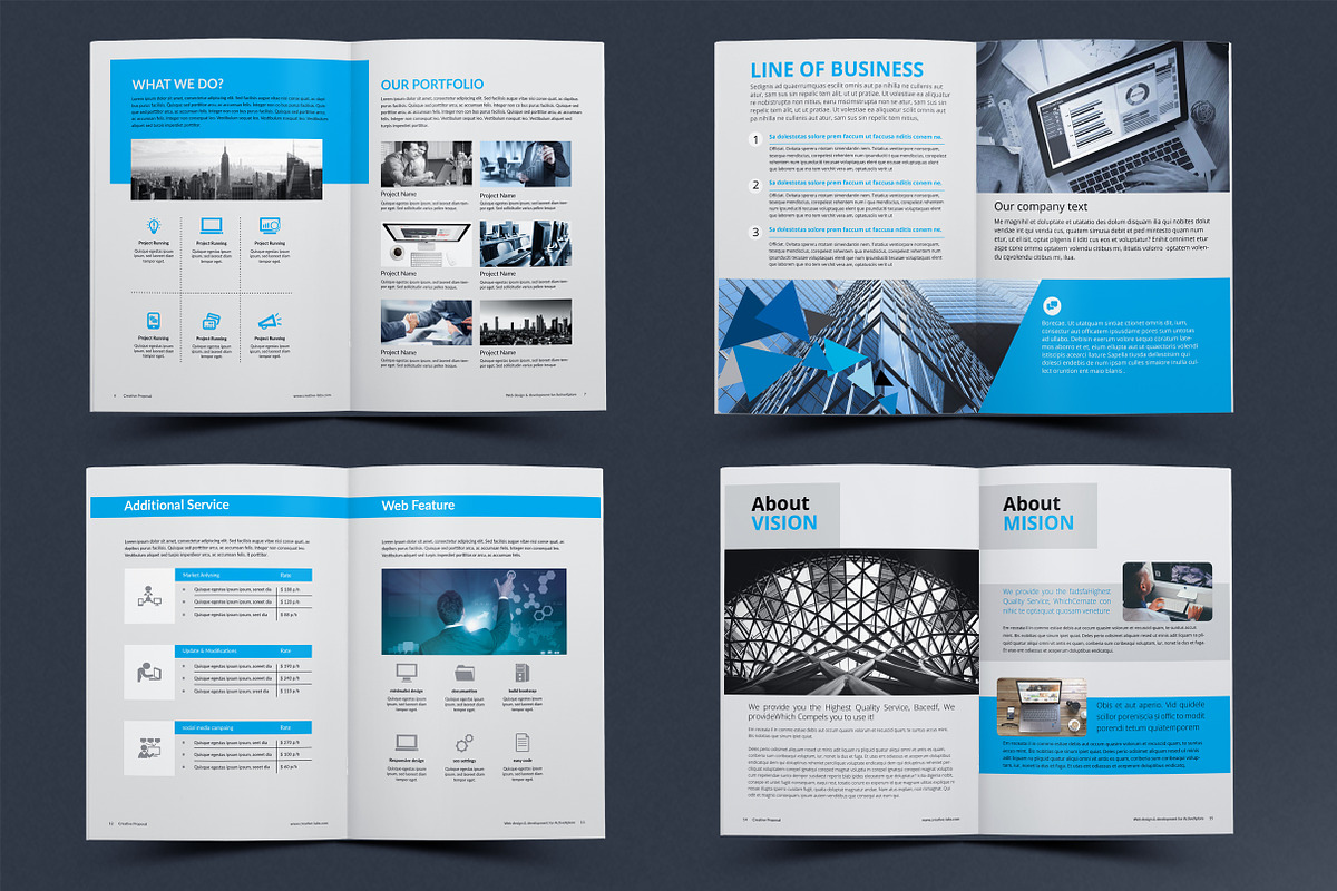 Corporate Brochure, a Brochure Template by artico (Photo 4 of 5)